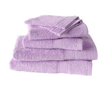 De Witte Lietaer Promo pack Helene Lila Bath Textiles set of 6 pieces