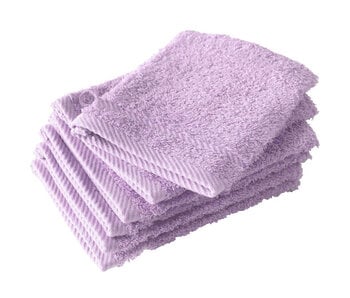 De Witte Lietaer Washandjes Helene Lila 6 stuks Katoen