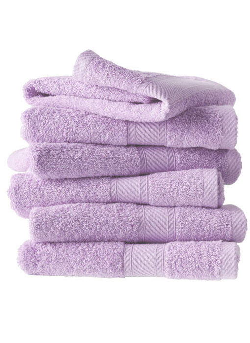De Witte Lietaer Helene Lila Guest Towels 30 x 50 cm 6 pieces