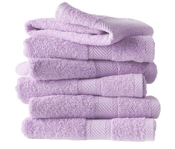 De Witte Lietaer Serviettes Helene Lilas 50 x 100 cm, lot de 6