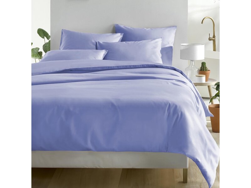 De Witte Lietaer Olivia Himmelblauer Bettbezug - 240 x 220 cm - Baumwollsatin