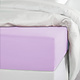 Olivia Lilac Fitted Sheet 90 x 200/220 Cotton Satin