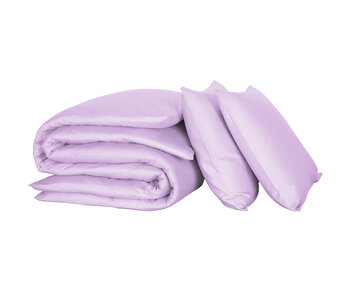 De Witte Lietaer Olivia Lilac Duvet Cover 240 x 220 cm Cotton Satin