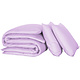 Housse de couette Olivia Lilas 240 x 220 cm en satin de coton