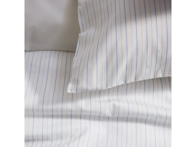 De Witte Lietaer Bettbezug Lola Himmelblau - 240 x 220 + (2x) 60 x 70 cm - Baumwollperkal