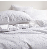 De Witte Lietaer Housse de couette Lilia Porcelaine - 260 x 240 + (2x) 60 x 70 cm - Percale de coton