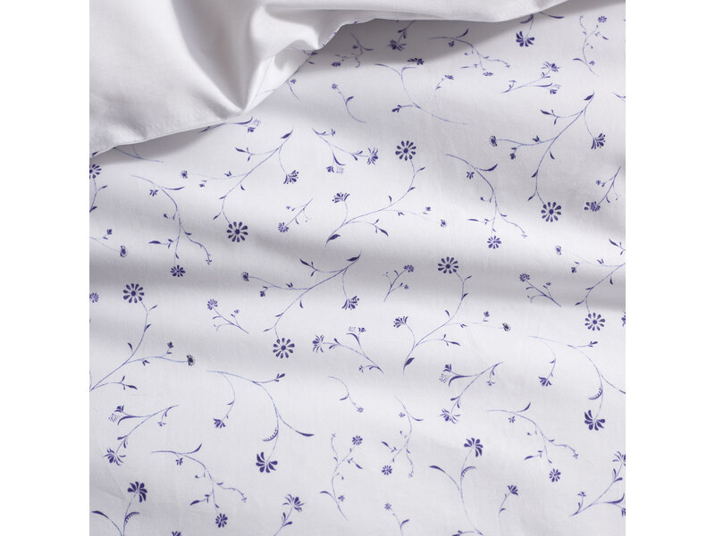De Witte Lietaer Lilia Porcelain Duvet Cover - 260 x 240 + (2x) 60 x 70 cm - Cotton Percale