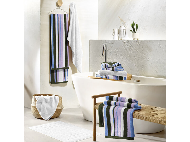 De Witte Lietaer Ophelia Khalilia Duschhandtuch-Set – 2er-Set – 70 x 140 cm – Baumwolle