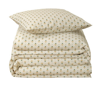 Moodit Housse de couette Odil Sandflower 140 x 200/220 cm Coton