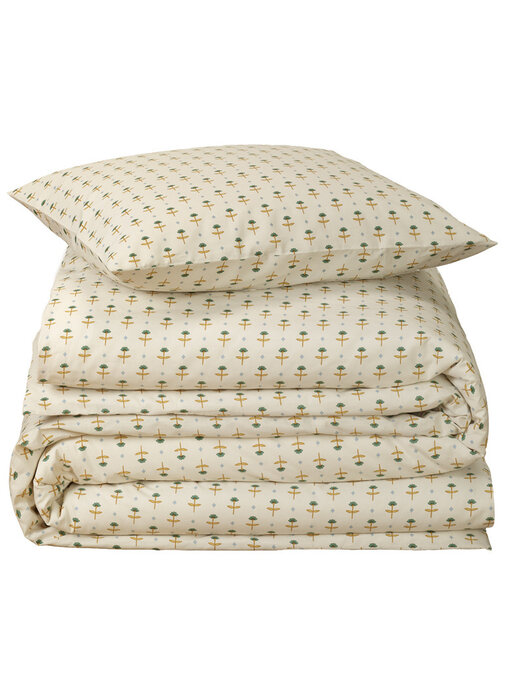 Moodit Housse de couette Odil Sandflower 140 x 200/220 cm Coton
