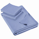 Sheet set Olivia Sky Blue 280 x 280 cm Satin cotton