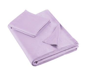 De Witte Lietaer Bettwäsche-Set Olivia Lilac 180 x 280 + 60 x 70 cm, Satin-Baumwolle