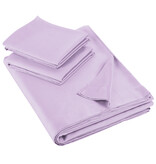 De Witte Lietaer Parure de lit Olivia Lila - 280 x 280 cm + 2 x 60 x 70 cm - Satin de coton