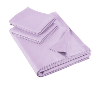 De Witte Lietaer Olivia Bettwäsche-Set 280 x 280 cm Fliederfarbener Baumwollsatin