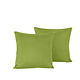 Set Pillowcases Olivia Cactus 40 x 40 cm 2 pieces Cotton Satin