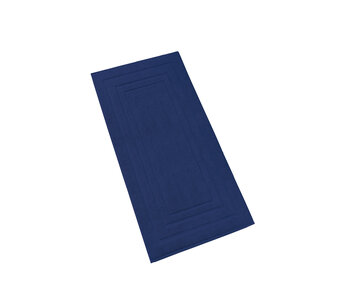 De Witte Lietaer Badmat Pacifique Blue Indigo 70 x 120 cm Katoen