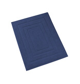 De Witte Lietaer Pacifique Blue Indigo Bath Mat - 60 x 100 cm - Blue - Cotton