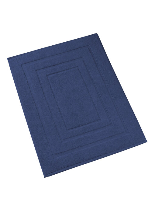 De Witte Lietaer Tapis de bain Pacifique Bleu Indigo 50 x 75 cm Coton