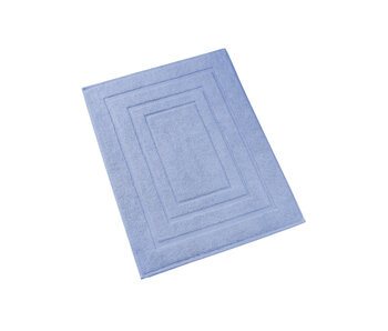 De Witte Lietaer Badematte Pacifique Sky Blue 50 x 75 cm Baumwolle