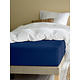 Alina Spannbettlaken Uni Marineblau 90 x 200/220 cm Baumwolljersey