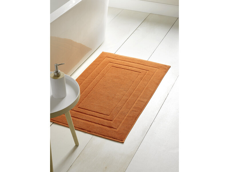 De Witte Lietaer Badmat Pacifique Caramel- 60 x 100 cm - Bruin - Katoen