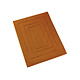 Bath mat Pacifique Caramel 50 x 75 cm Cotton