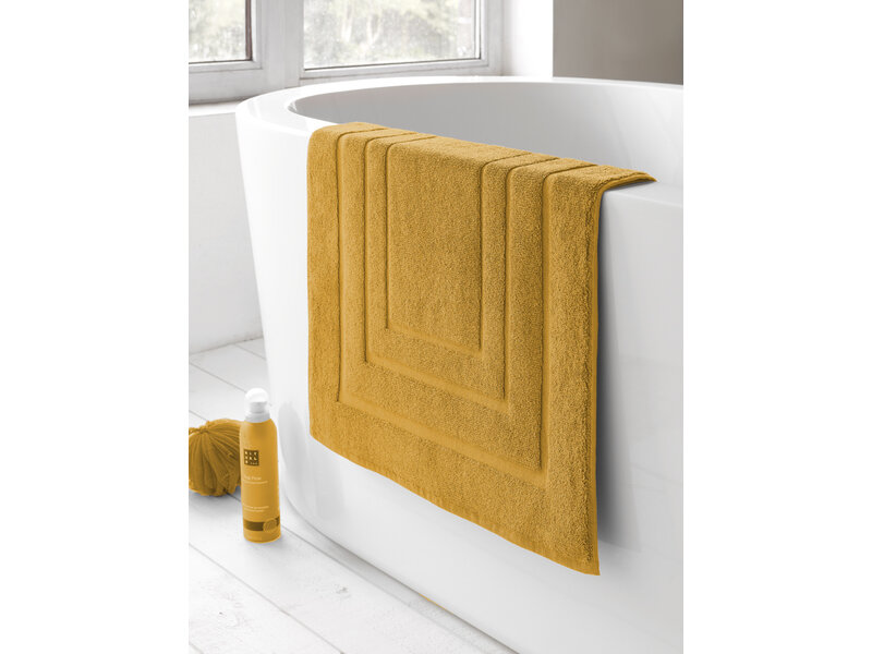 De Witte Lietaer Pacifique Badematte in Goldgelb – 50 x 75 cm – Gelb – Baumwolle