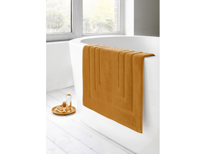 De Witte Lietaer Tapis de Bain Pacifique Cuivre - 60 x 100 cm - Orange - Coton