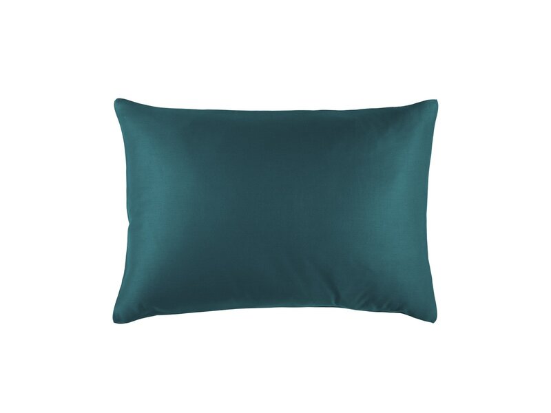 De Witte Lietaer Taie d'oreiller Olivia Lake Green - 60 x 70 cm - Vert - Satin de coton
