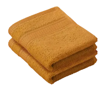 De Witte Lietaer Guest towel Stephanie Copper Set 2 pieces 30 x 50 cm Cotton