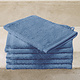 Washcloths Contessa Santorini Blue 6 pieces 16 x 21 cm Cotton