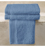 De Witte Lietaer Gastendoekjes Contessa Santorini Blue - set 3 stuks - 40 x 60 cm - Blauw - Katoen