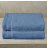 De Witte Lietaer Douchelaken Contessa Santorini Blue - Set 2 stuks - 70 x 140 cm - Blauw - Katoen