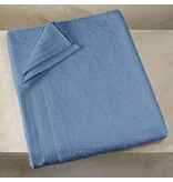 De Witte Lietaer Serviette de bain Contessa Santorini bleue - 100 x 150 cm - Bleue - Coton