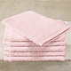 Washandjes Contessa Powder Pink 6 stuks 16 x 21 cm Katoen