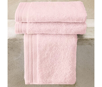 De Witte Lietaer Gastendoekjes Contessa Powder Pink 40 x 60 cm 3 stuks Katoen