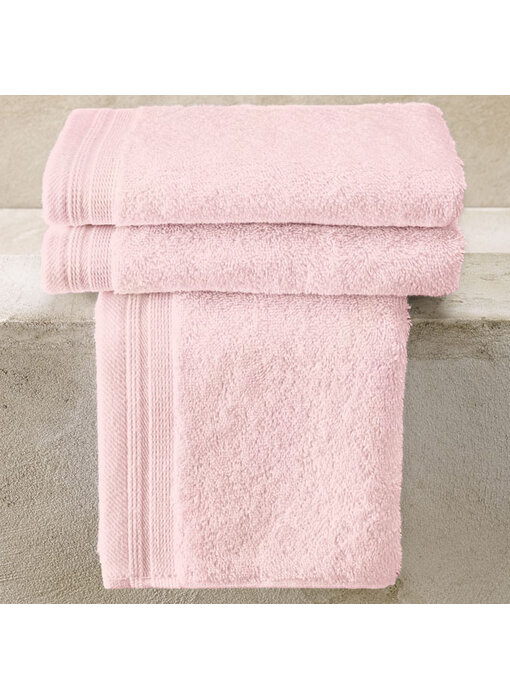 De Witte Lietaer Guest Towels Contessa Powder Pink 40 x 60 cm 3 pieces Cotton