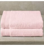 De Witte Lietaer Contessa Powder Pink Shower Towel - Set of 2 - 70 x 140 cm - Pink - Cotton
