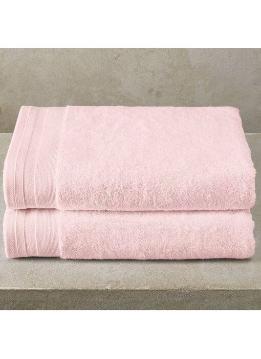 De Witte Lietaer Contessa Shower Towel Powder Pink Set of 2 70 x 140 cm Cotton