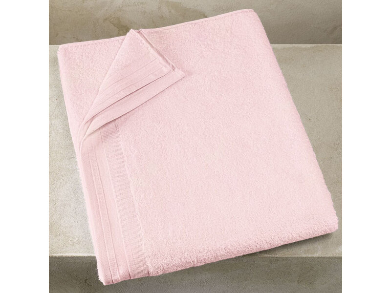 De Witte Lietaer Badetuch Contessa Puderrosa - 100 x 150 cm - Rosa - Baumwolle