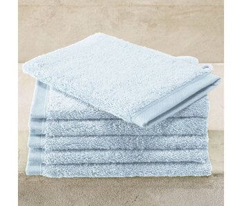 De Witte Lietaer Washcloths Contessa Powder Blue 6 pieces 16 x 21 cm Cotton
