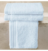 De Witte Lietaer Contessa Powder Bleu Guest Towels - Set of 3 - 40 x 60 cm - Blue - Cotton