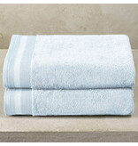 De Witte Lietaer Contessa Powder Blue Shower Towel - Set of 2 - 70 x 140 cm - Blue - Cotton