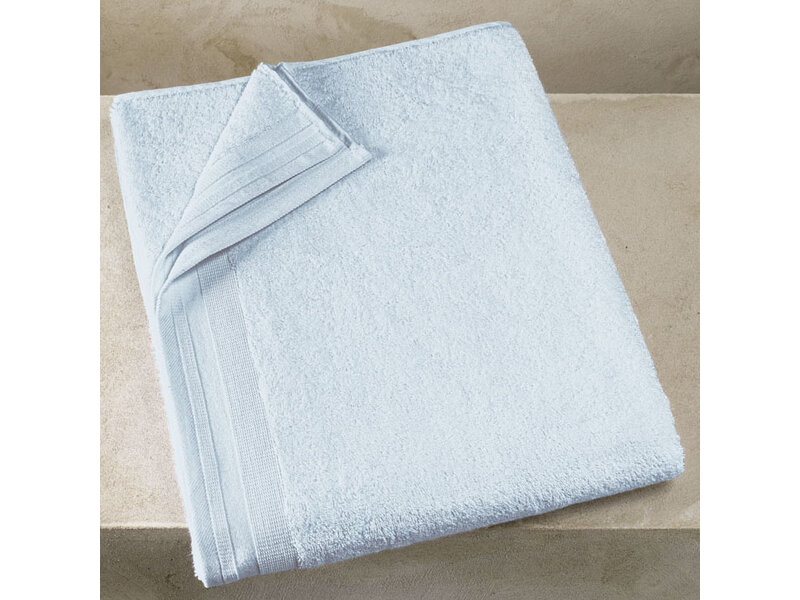 De Witte Lietaer Badetuch Contessa, Puderblau – 100 x 150 cm – Blau – Baumwolle