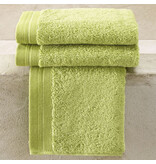 De Witte Lietaer Serviettes d'invités Contessa Pistache - Lot de 3 - 40 x 60 cm - Vert - Coton