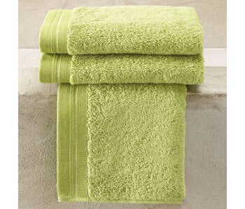 De Witte Lietaer Serviettes d'invités Contessa Pistache 40 x 60 cm, lot de 3, 100 % coton