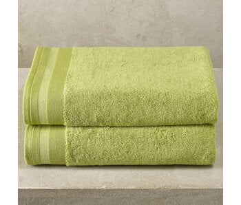 De Witte Lietaer Contessa Pistachio Shower Towel Set of 2 70 x 140 cm Cotton