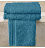 De Witte Lietaer Gastendoekjes Contessa Capri Blue - set 3 stuks - 40 x 60 cm - Blauw - Katoen