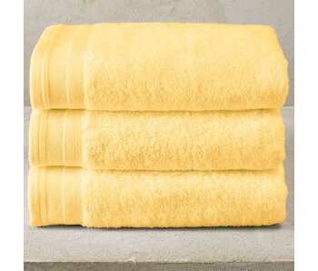 De Witte Lietaer Contessa Butter Yellow Towel Set of 3 50 x 100 cm Cotton