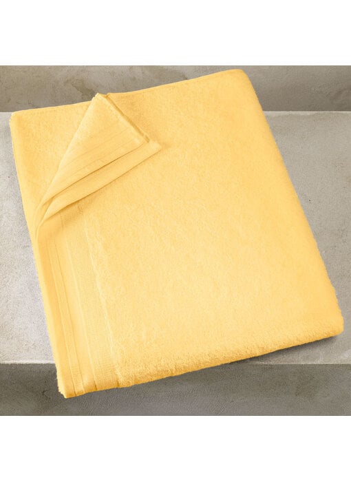 De Witte Lietaer Bath Towel Contessa Butter Yellow 100 x 150 cm Cotton